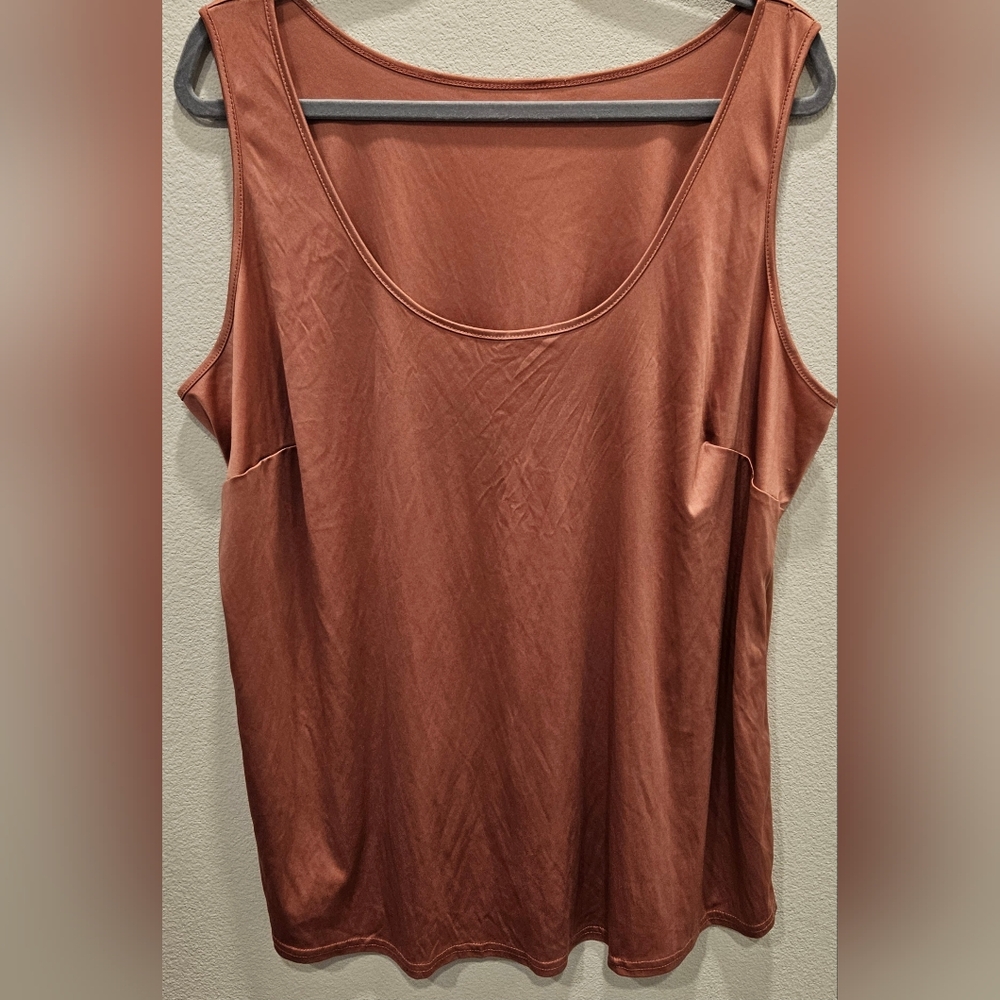 Sleek Sleeveless Mauve Top